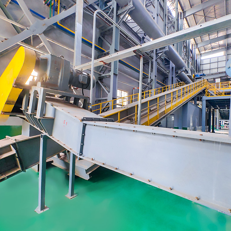 Convoyeur racleur immergé