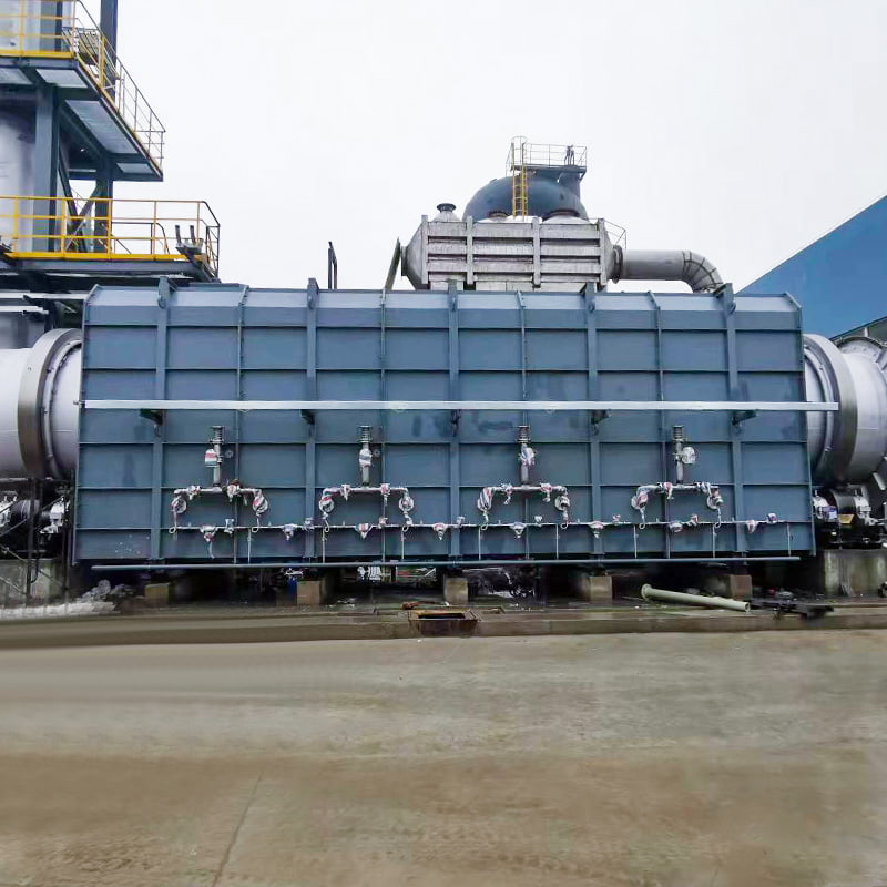 Four rotatif de torréfaction par acidification (four d'acidification)