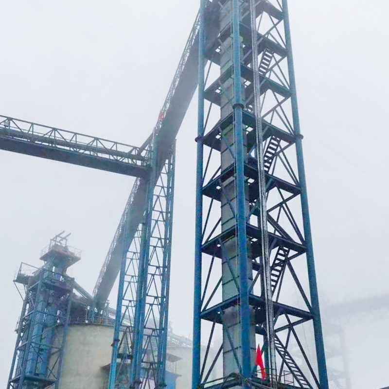 Ascenseur à godets à chaîne en plaques NSE